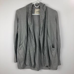 Anthropologie Angel of the North.Cardigan Small